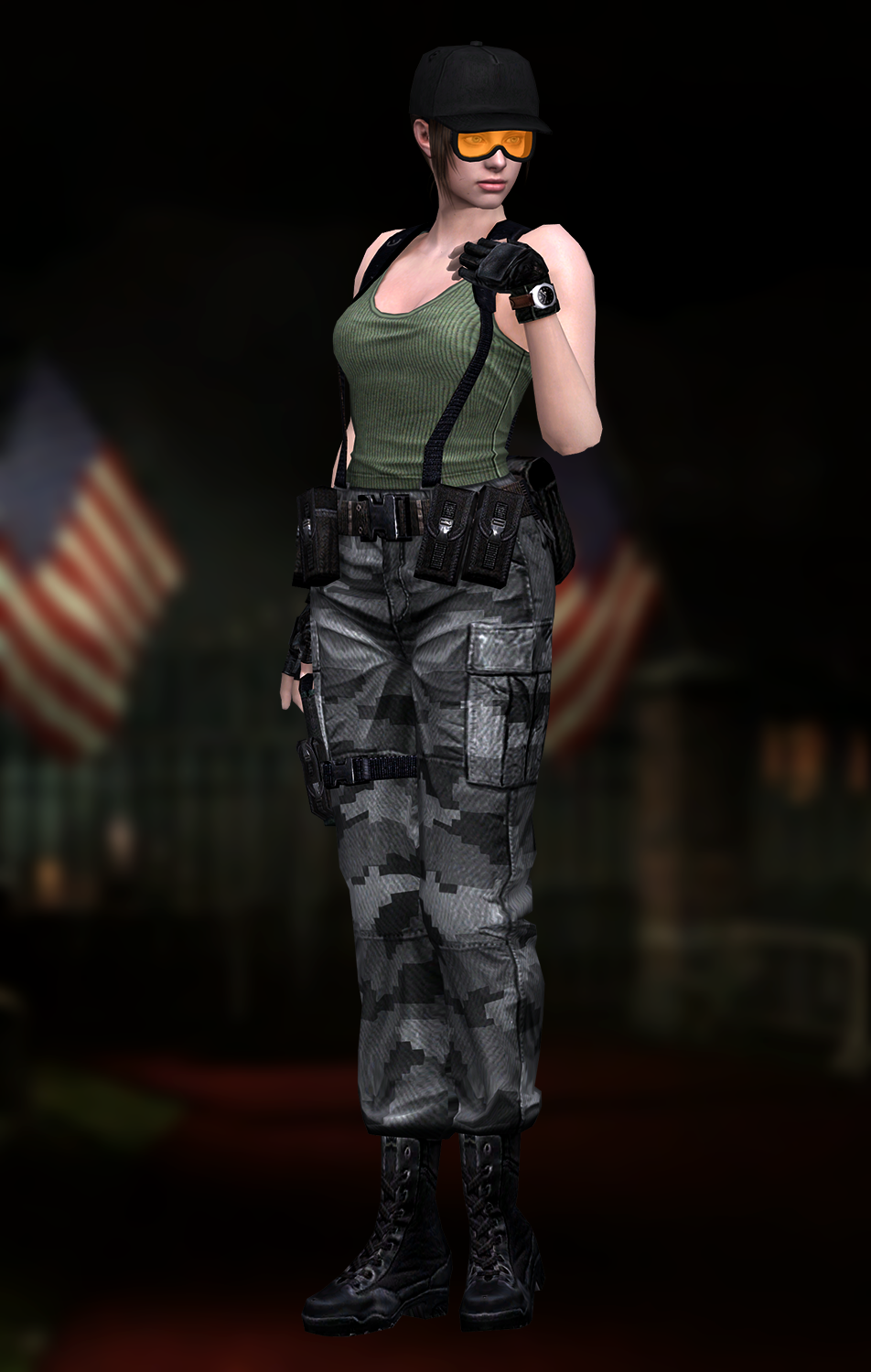 Jill Valentine(Army) Resident Evil HD