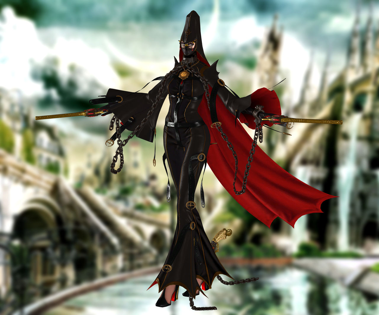 Rosa(Default) Bayonetta 2