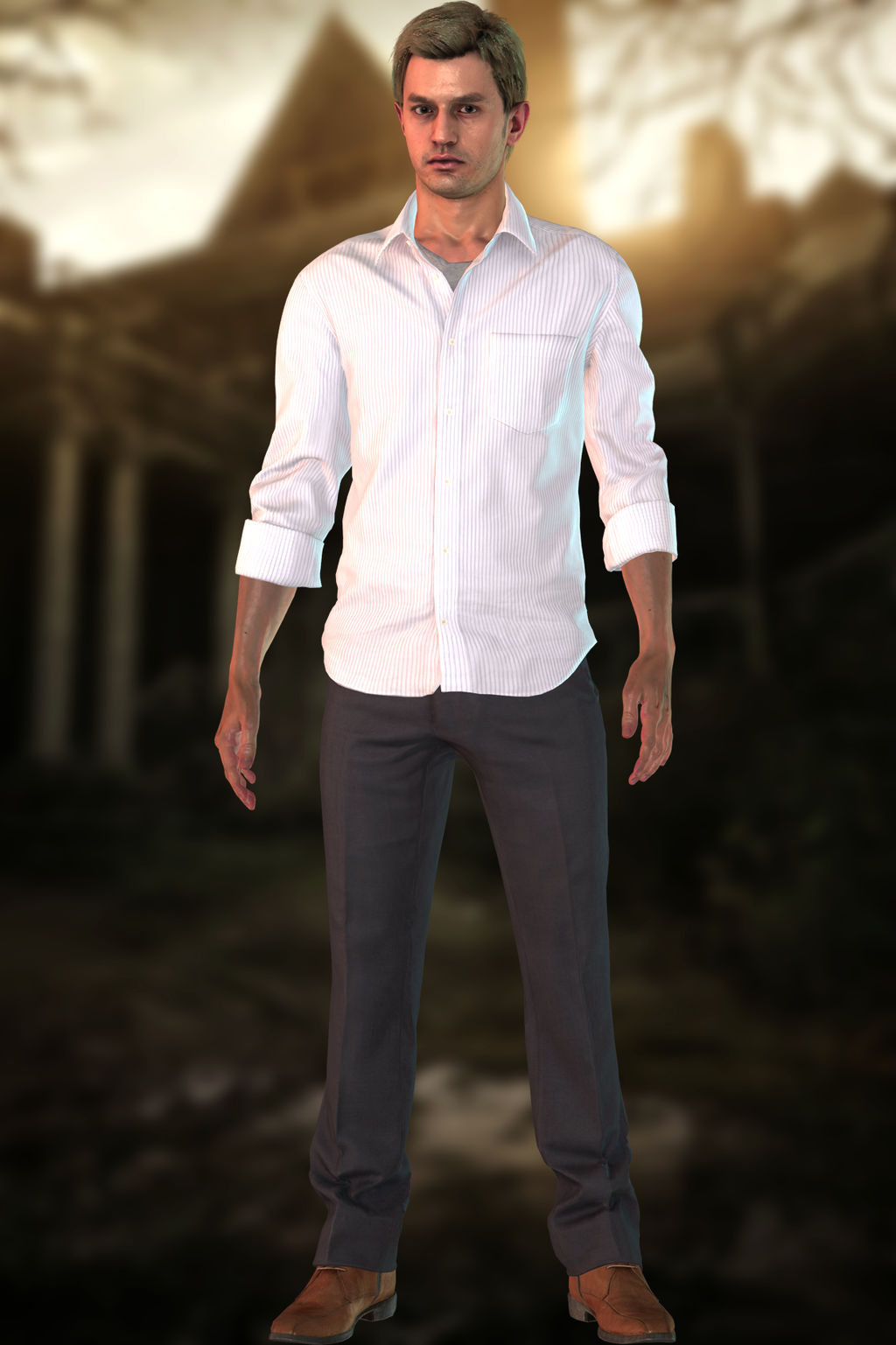 Ethan Winters Default Resident Evil 7 By Xkamillox On Deviantart