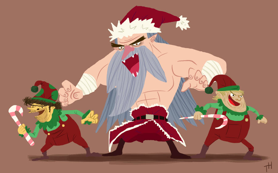 evil santa and his elf02
