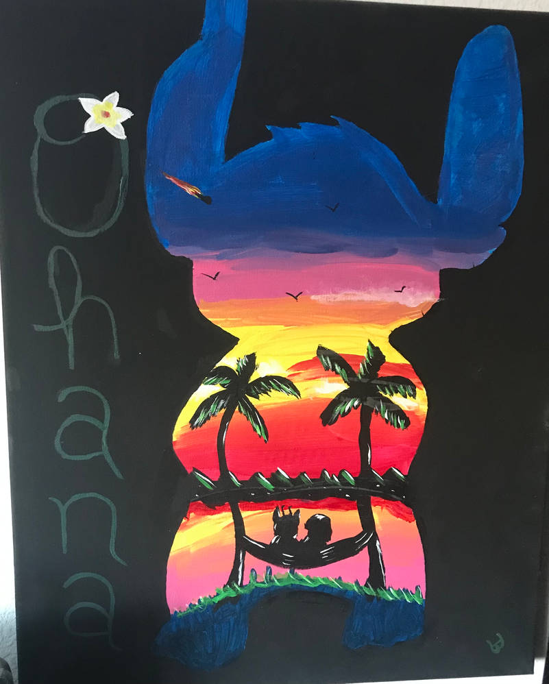 Stich Sunset Stitch with sunset by Tado666 on DeviantArt