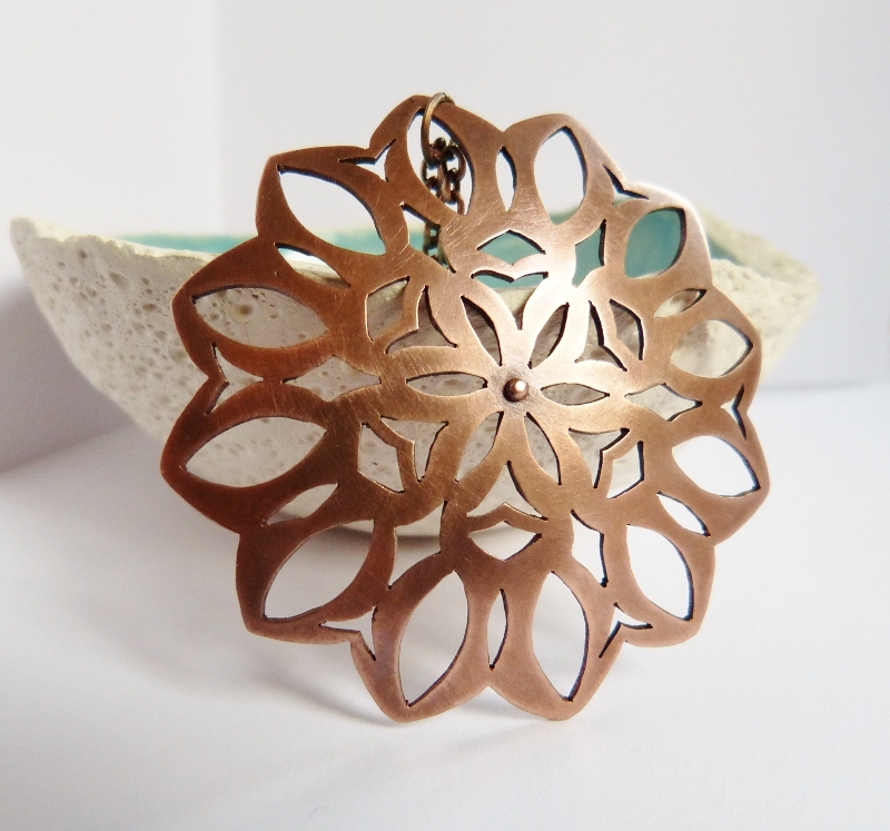 Copper mandala