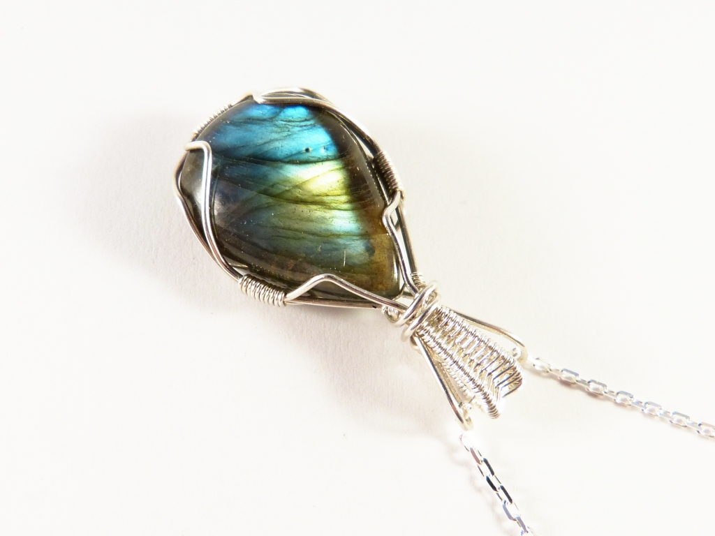 Labradorite necklace