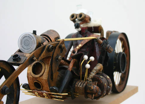 Steam Punk Biker