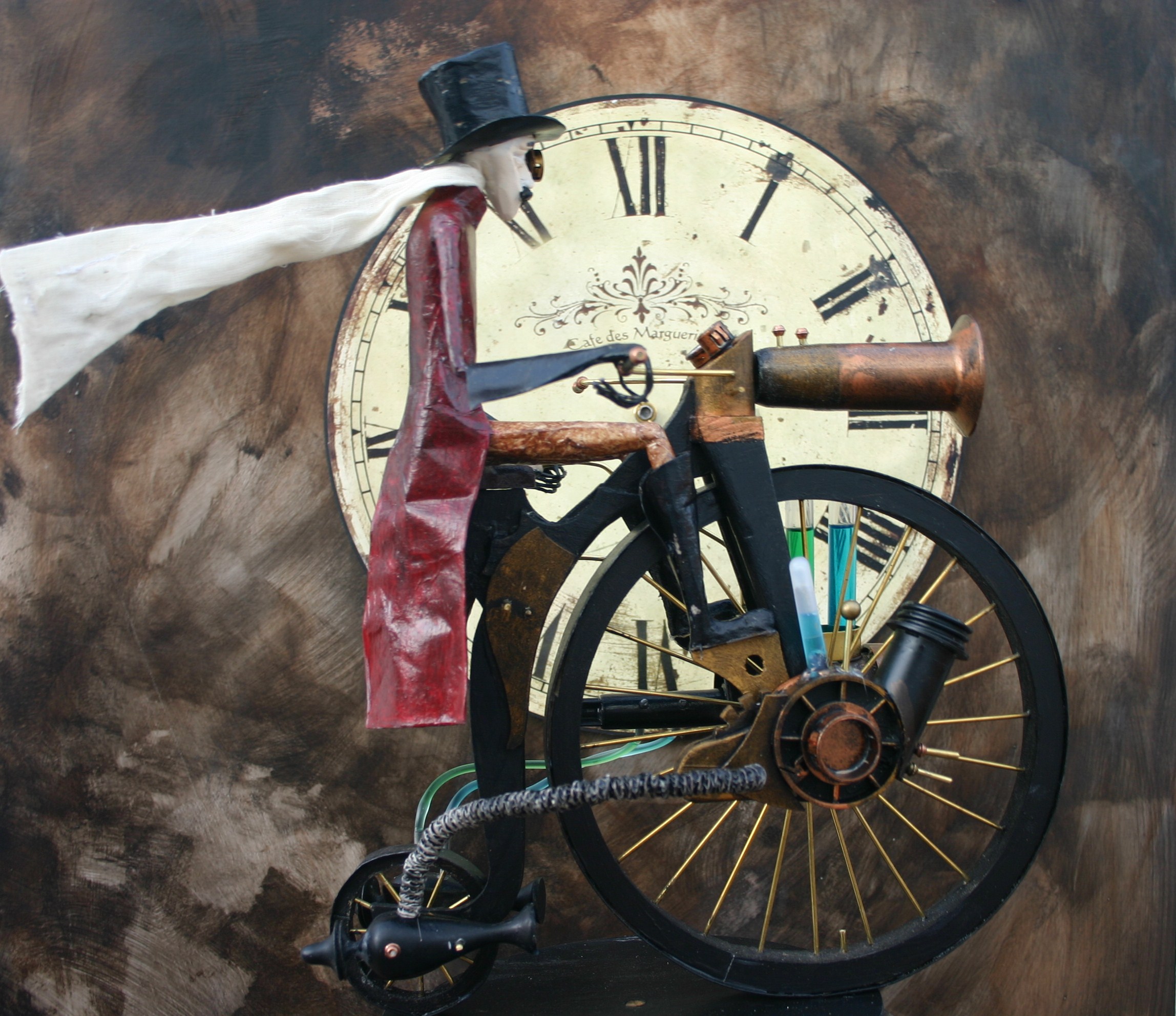 Steampowered Pennyfarthing