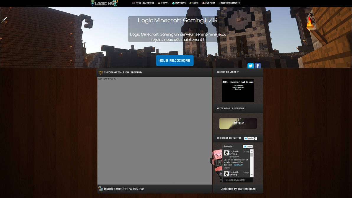 Minecraft Template by EGAMESTUDIO on DeviantArt