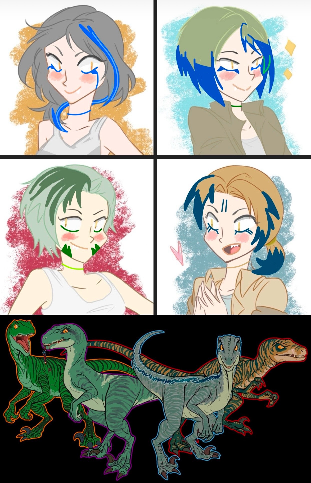 Avatar Raptor Raptor Squad by BaronBarrel on DeviantArt