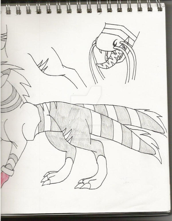 the 2nd half of Wraith by Darksoulwoof on DeviantArt