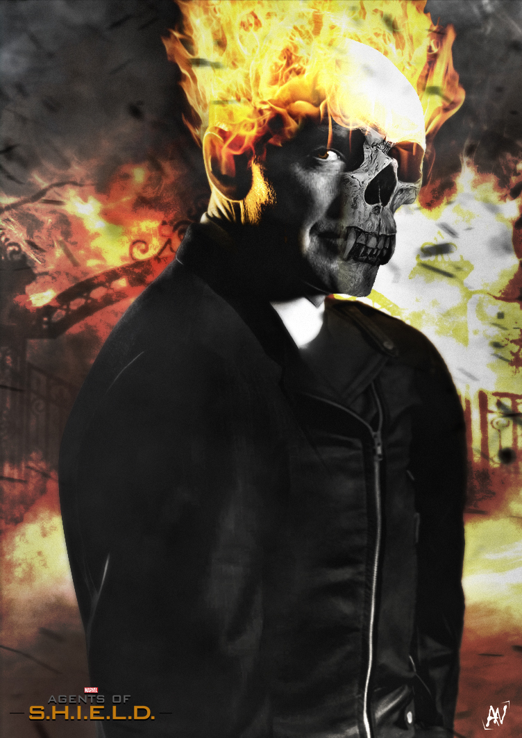 Poster Ghost Rider Agents Of S H I E L D By 4n4rkyx On Deviantart Poster Ghost Rider Agents Of S H I E L D By 4n4rkyx On Deviantart