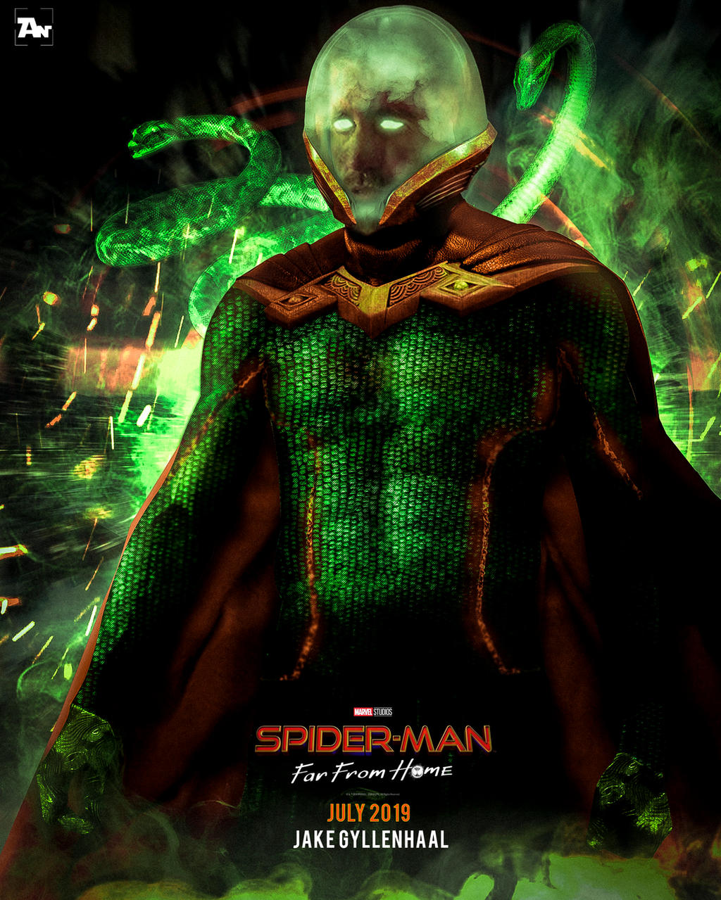 Poster: Mysterio | Spider-Man Far From Home by 4n4rkyX on DeviantArt