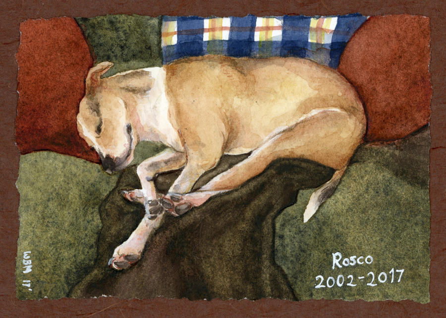 11/2017 Rosco Memorial Watercolor by matildarose