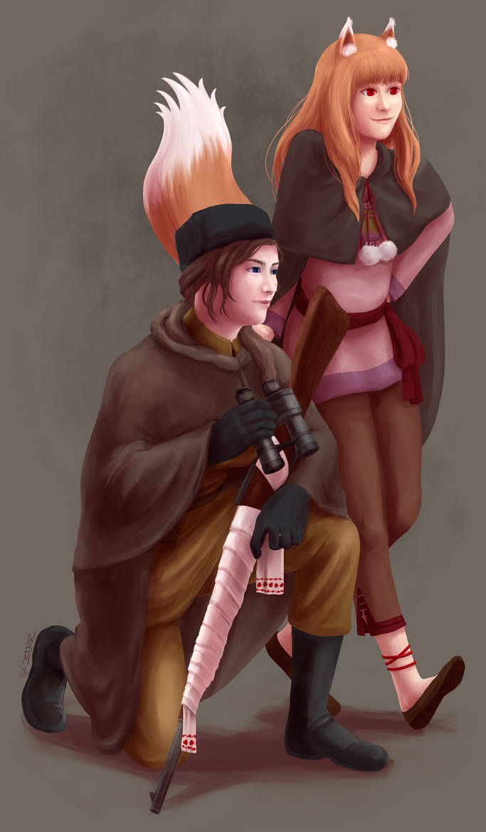2018-1 Dragana and Holo by matildarose
