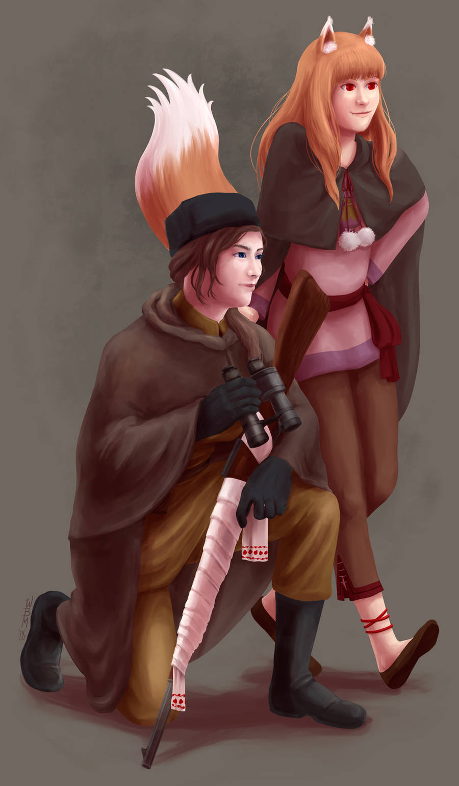 2018-1 Dragana and Holo by matildarose