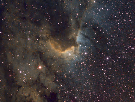 Sh 2-155 - Cave Nebula (Narrowband)
