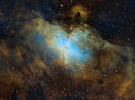 M16 - Eagle Nebula (Narrowband) by cgoodrich
