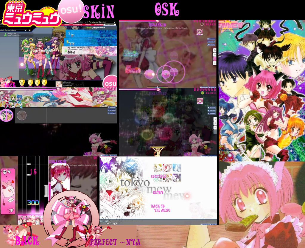 Tokyo Mew Mew Osu! Skin [OSK]