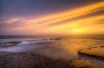 A Line of Gold Lights by ori97