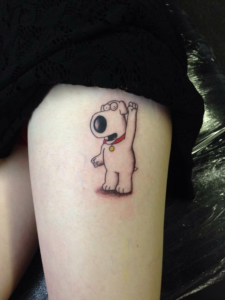 My Brian Griffin tattoo by Eddsworldfangirl97 on DeviantArt