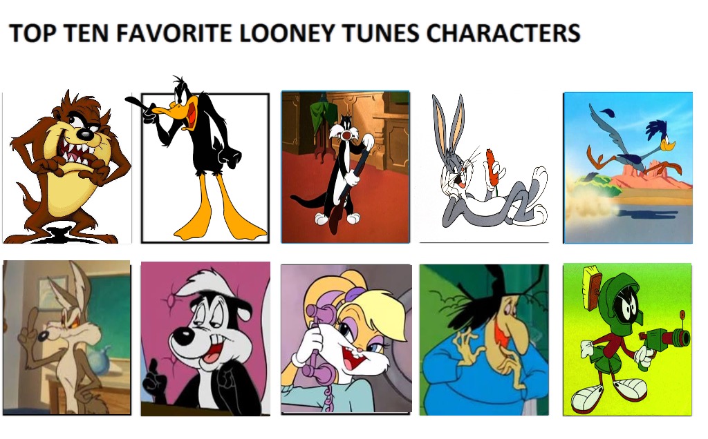 Top 10 Looney Tunes Characters by Eddsworldfangirl97 on DeviantArt