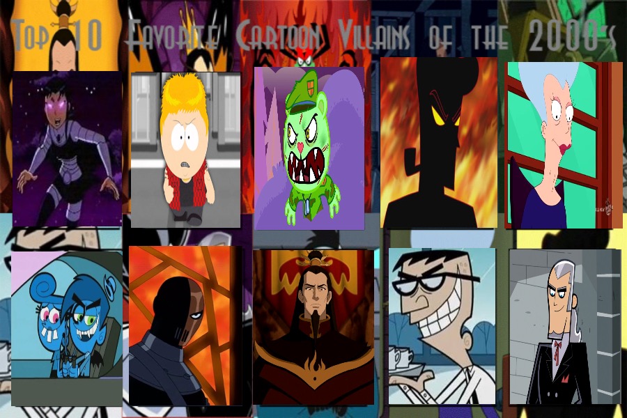 Top 10 Cartoon Villains of the 2000s by Eddsworldfangirl97 on DeviantArt