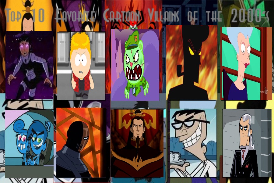 Top 10 Cartoon Villains of the 2000s by Eddsworldfangirl97 on DeviantArt Top 10 Cartoon Villains of the 2000s by Eddsworldfangirl97 on DeviantArt