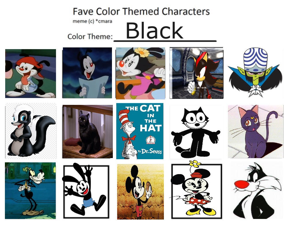 Top 15 Black Characters by Eddsworldfangirl97 on DeviantArt