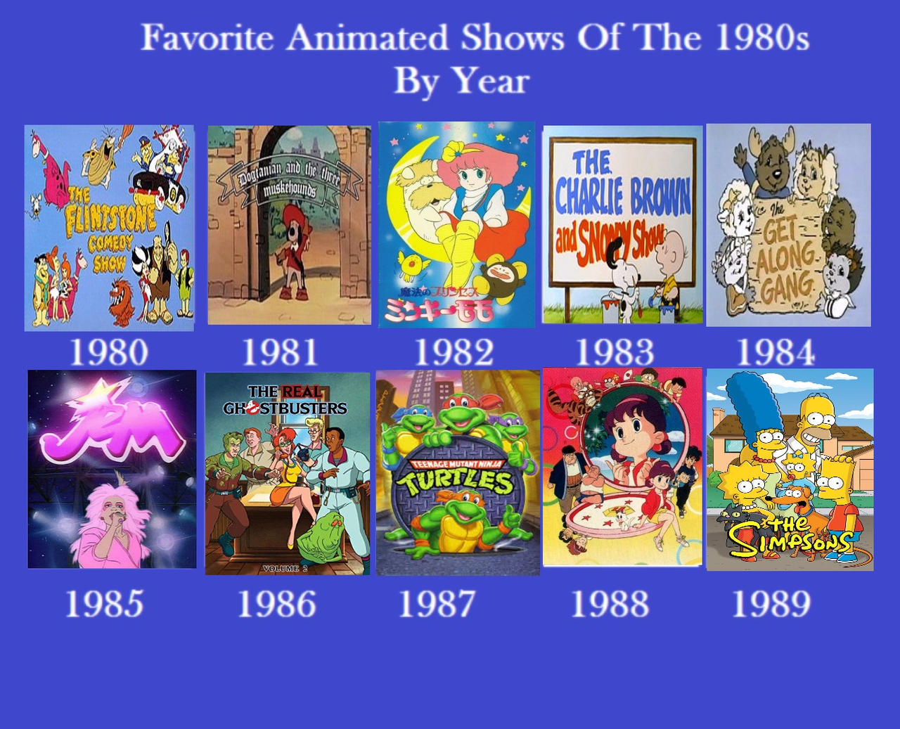 Favourite Cartoons of the 1980s by Eddsworldfangirl97 on DeviantArt
