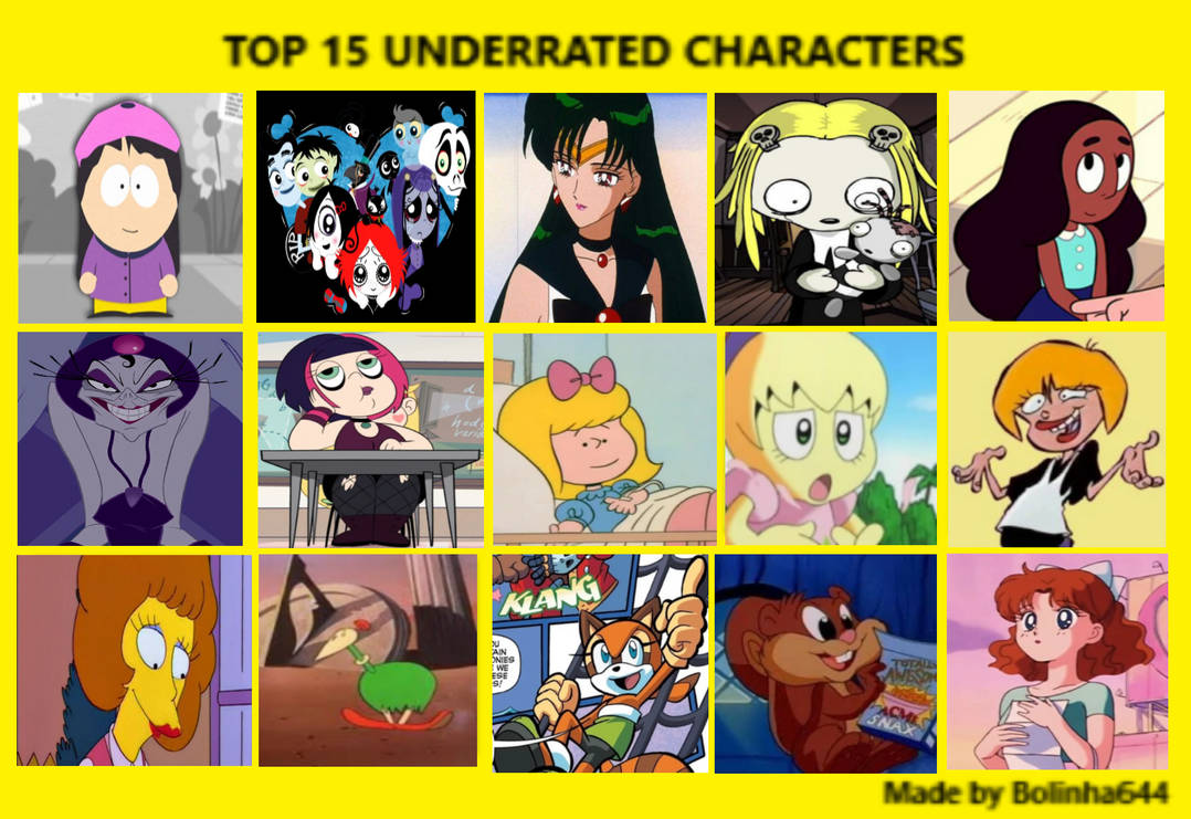 ○ Top 15 Minor Characters ○•