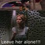 Buffy reacts to Ratigan holding Olivia