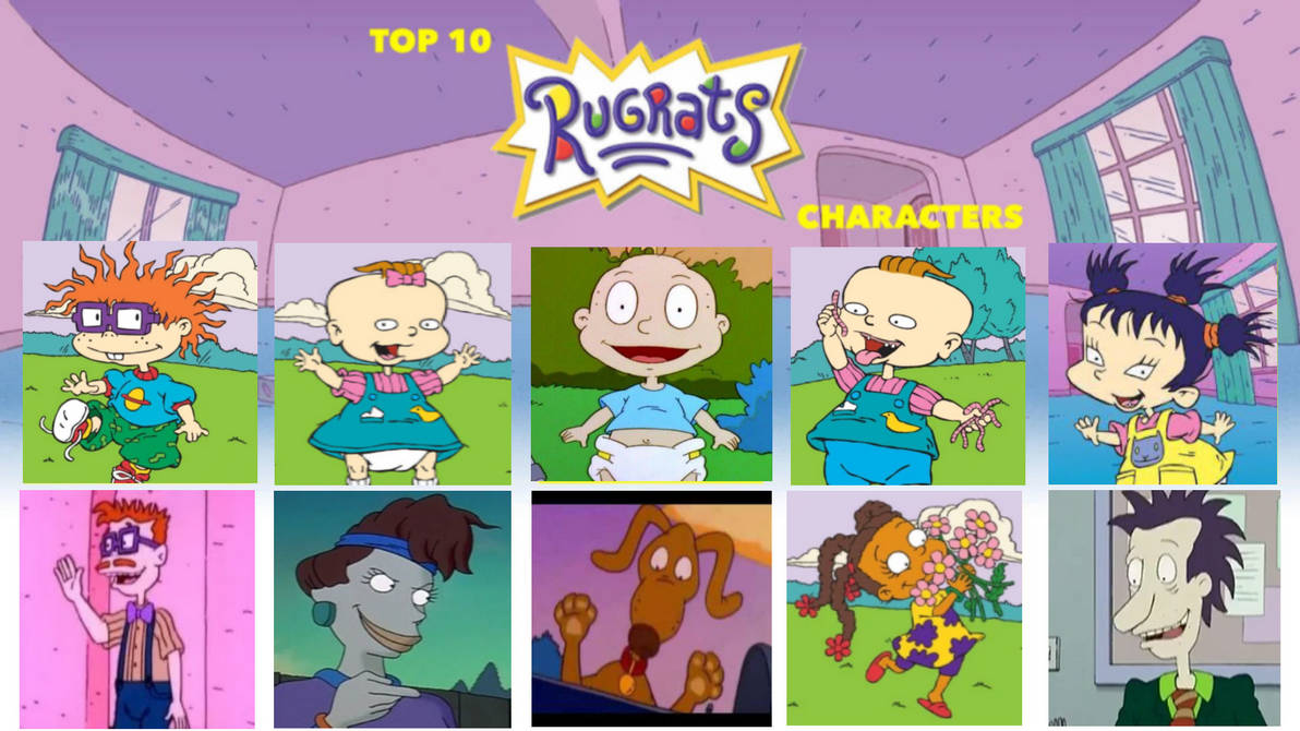 Every Rugrats Character Ever Top 10 Rugrats Characters by Eddsworldfangirl97 on DeviantArt