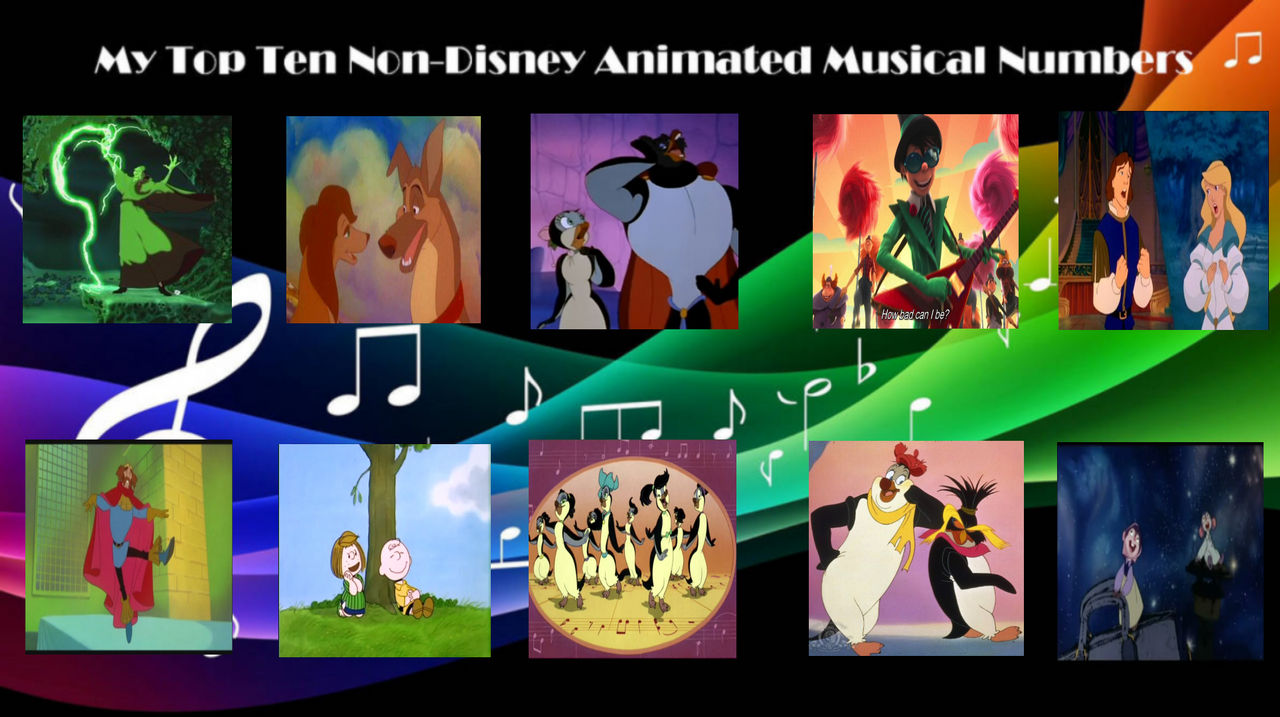 Top 10 Non-Disney Animated Musical Numbers by Eddsworldfangirl97 on DeviantArt Top 10 Non-Disney Animated Musical Numbers by Eddsworldfangirl97 on DeviantArt