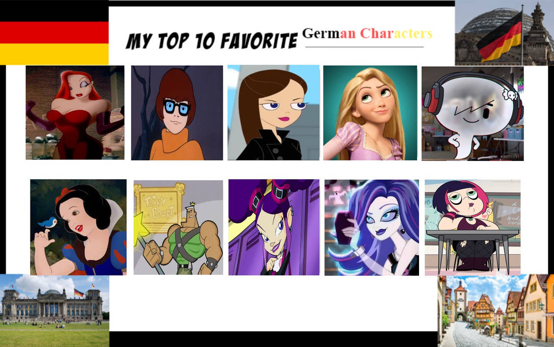 Top 10 German Characters by Eddsworldfangirl97 on DeviantArt