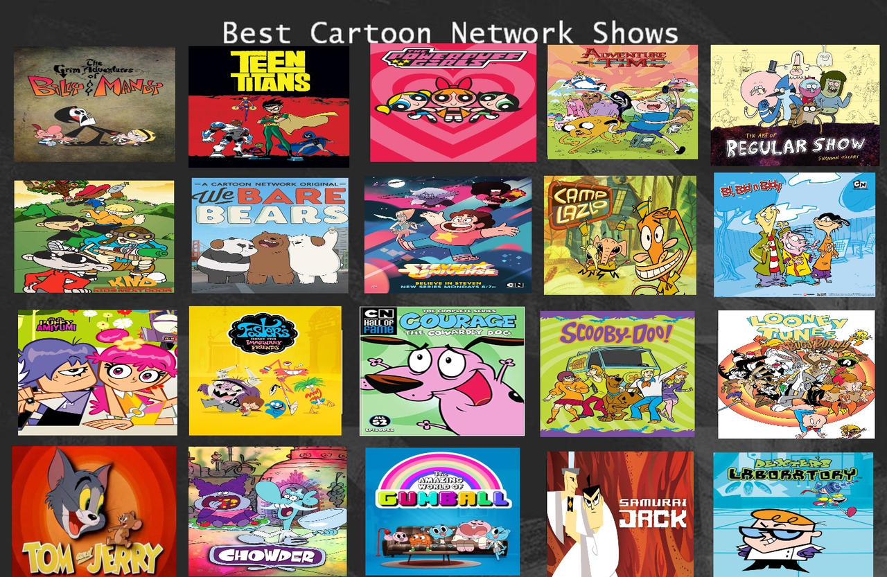 Best Cartoon Network Shows by Eddsworldfangirl97 on DeviantArt