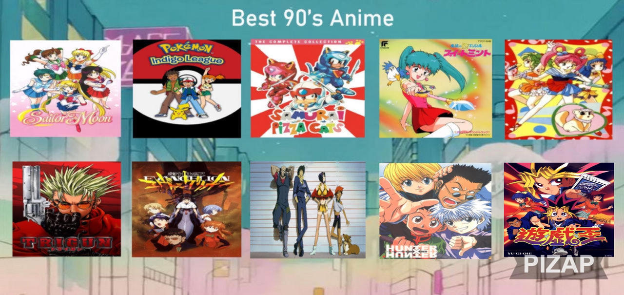 Top 10 Best 90s Anime by Eddsworldfangirl97 on DeviantArt