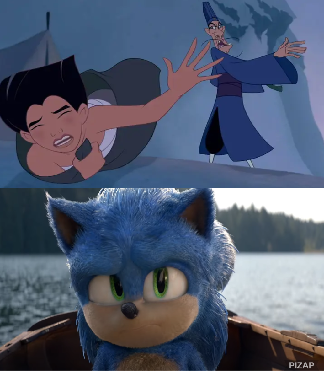 Sonic is disappointed at Chi Fu by Eddsworldfangirl97 on DeviantArt