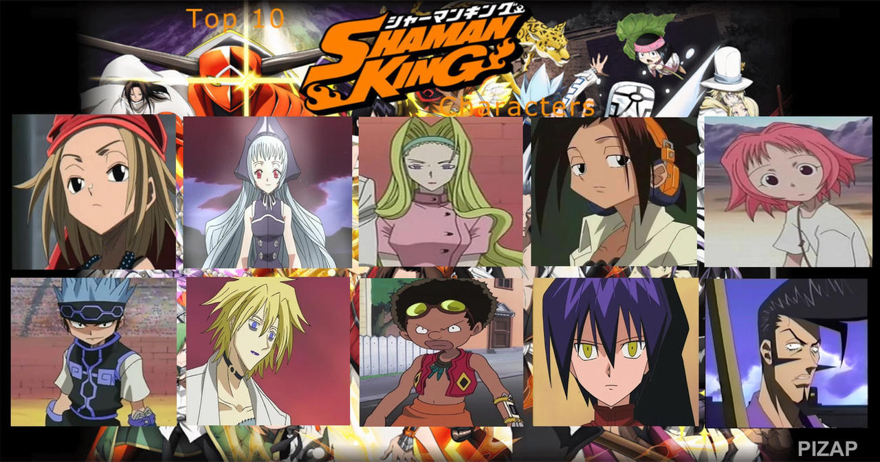 Top 10 Shaman King Characters by Eddsworldfangirl97 on DeviantArt