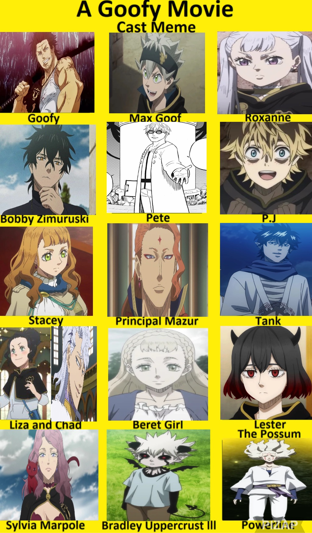 Anime Meme - Black Clover The Movie 2023~