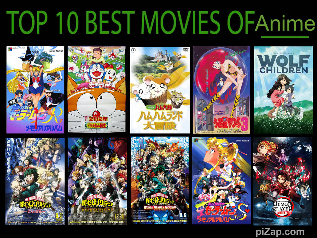 Top 10 Best Movies of Anime by Eddsworldfangirl97 on DeviantArt