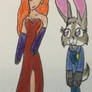 Jessica Rabbit and Judy Hopps