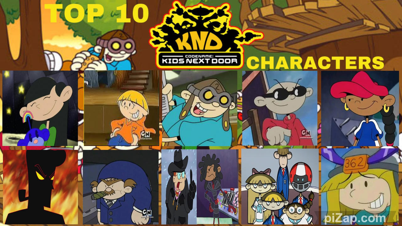 Knd Style Top 10 Codename Kids Next Door Characters by Eddsworldfangirl97 on ...