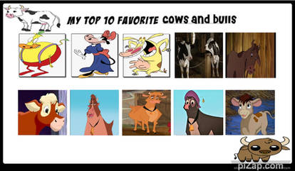 Top 10 Cows and Bulls