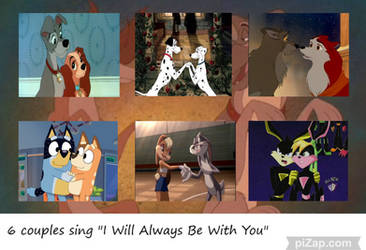 6 Couples sing I Will Always Be With You