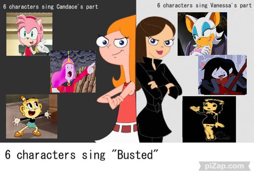 6 Characters sing Busted