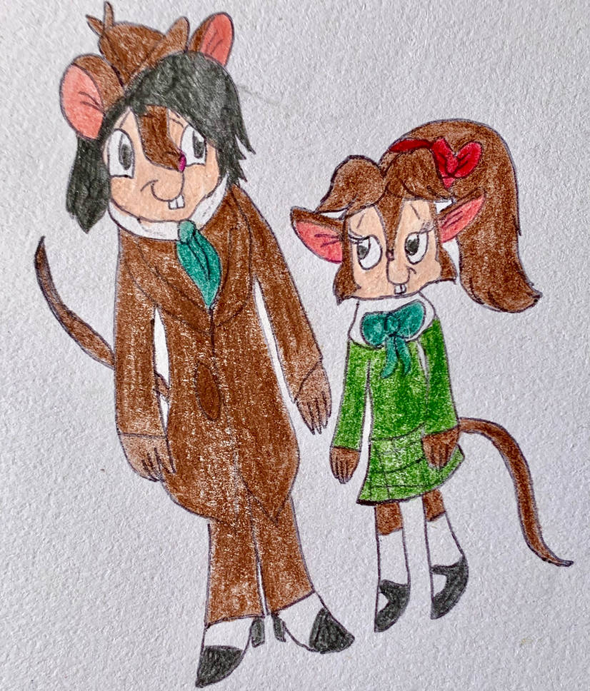 Tony as Basil and Tanya as Olivia by Eddsworldfangirl97 on DeviantArt