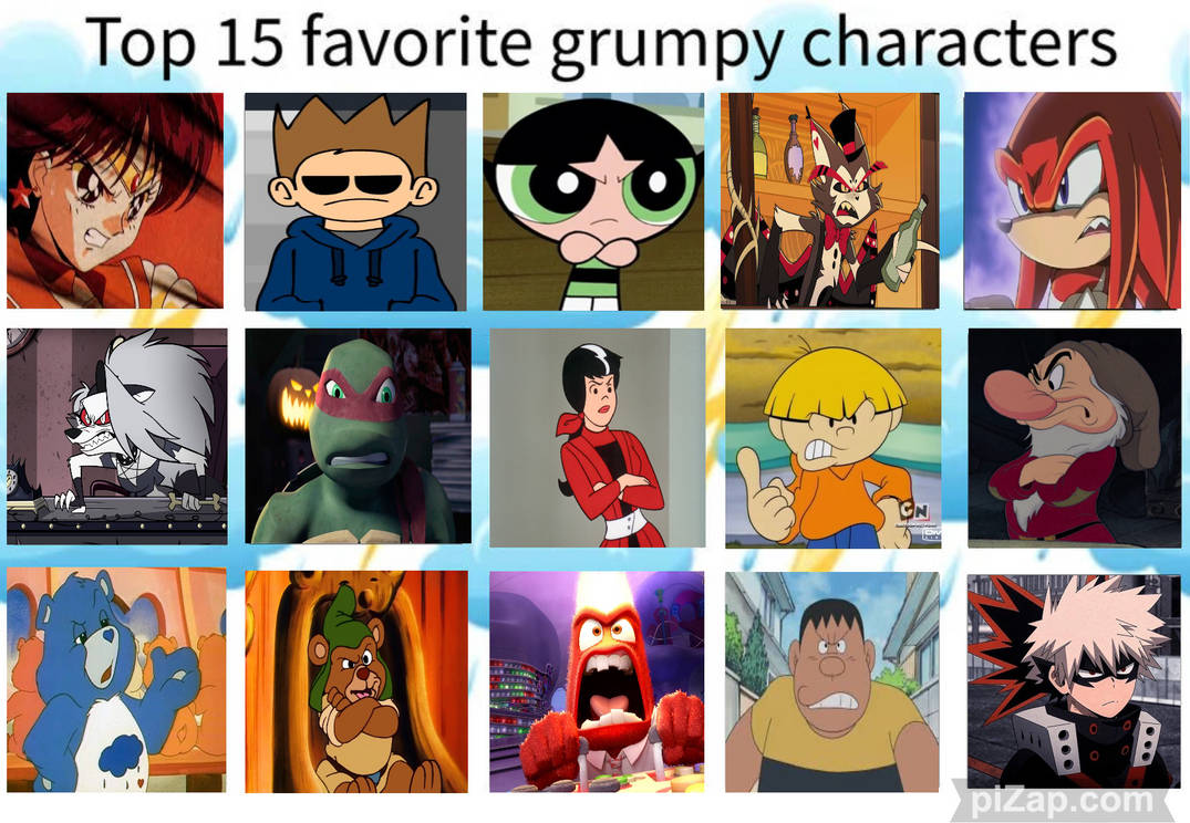Cartoon Grumpy Deviantart Top 15 Grumpy Characters by Eddsworldfangirl97 on DeviantArt