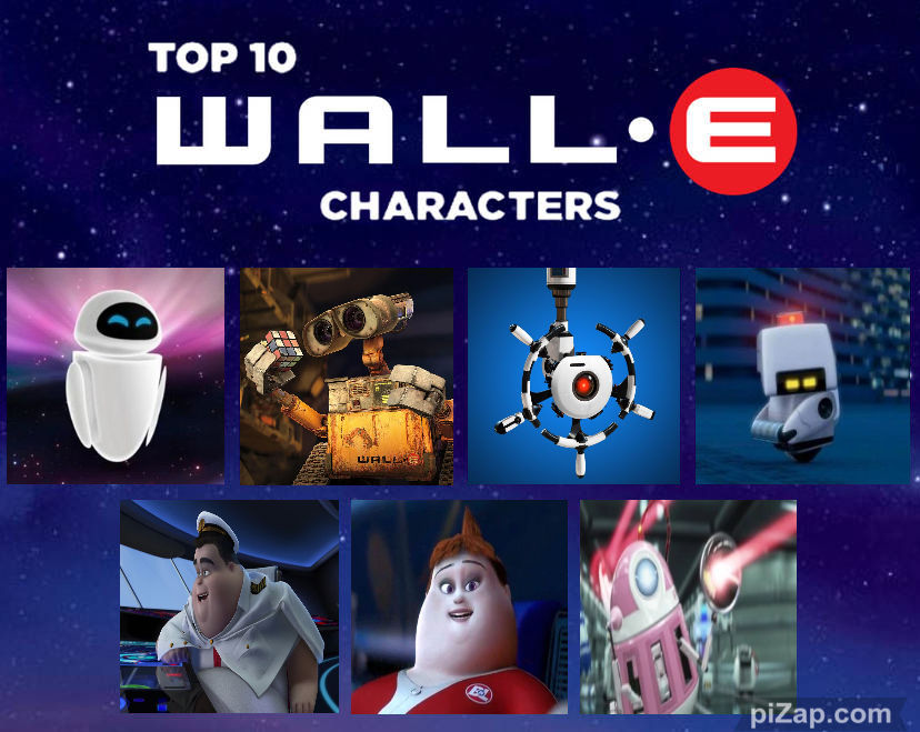 Top 7 Wall E Characters By Eddsworldfangirl97 On DeviantArt top-7-wall-e-characters-by-eddsworldfangirl97-on-deviantart