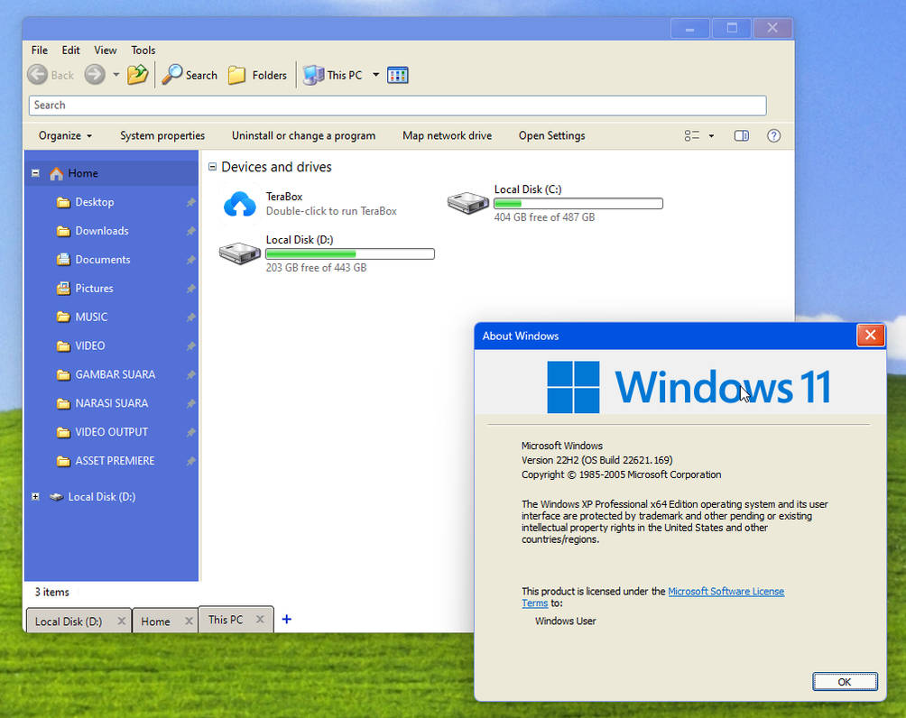 Windows 11 to XP explorer update by evebon on DeviantArt