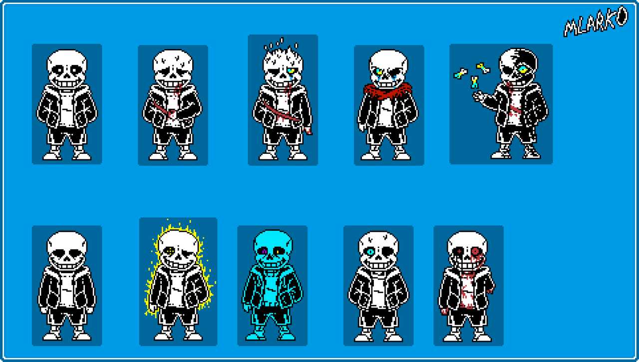 sans simulator 1 1 Project by Watery Nightshade