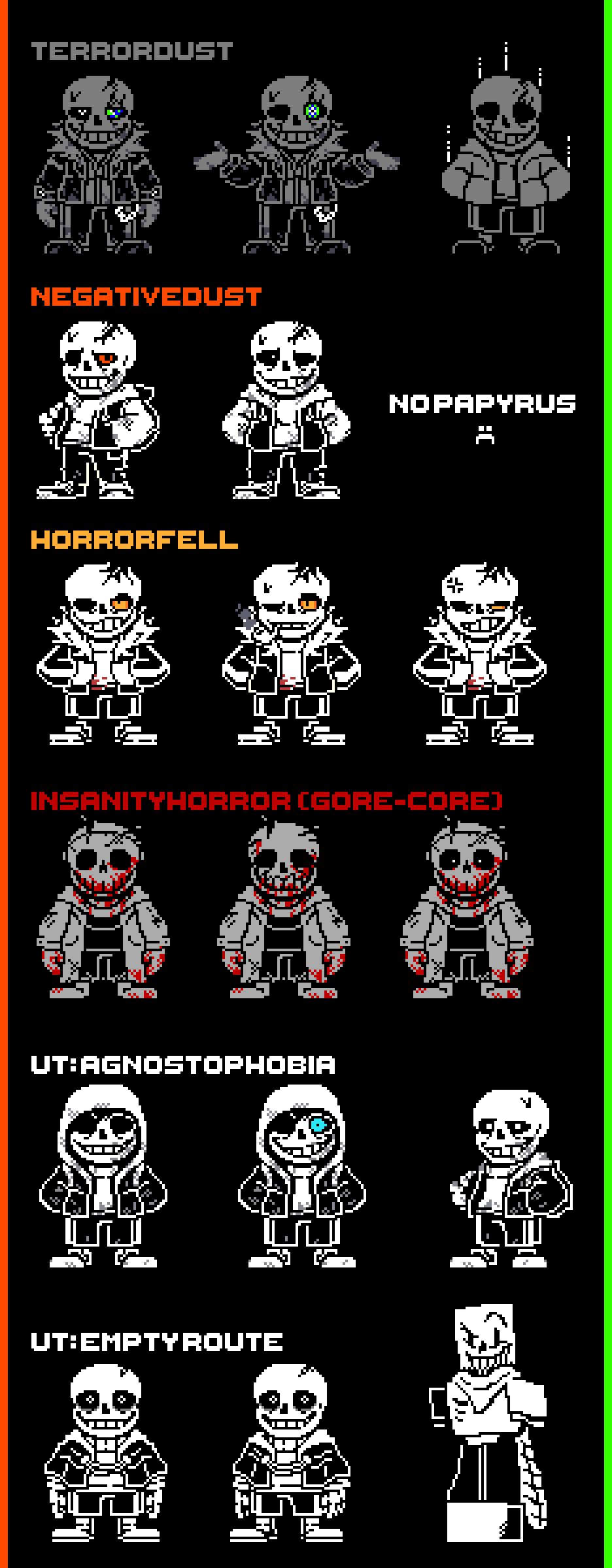 HorrorTale Sans (Canon and Fanon Design) by Mlarko on DeviantArt