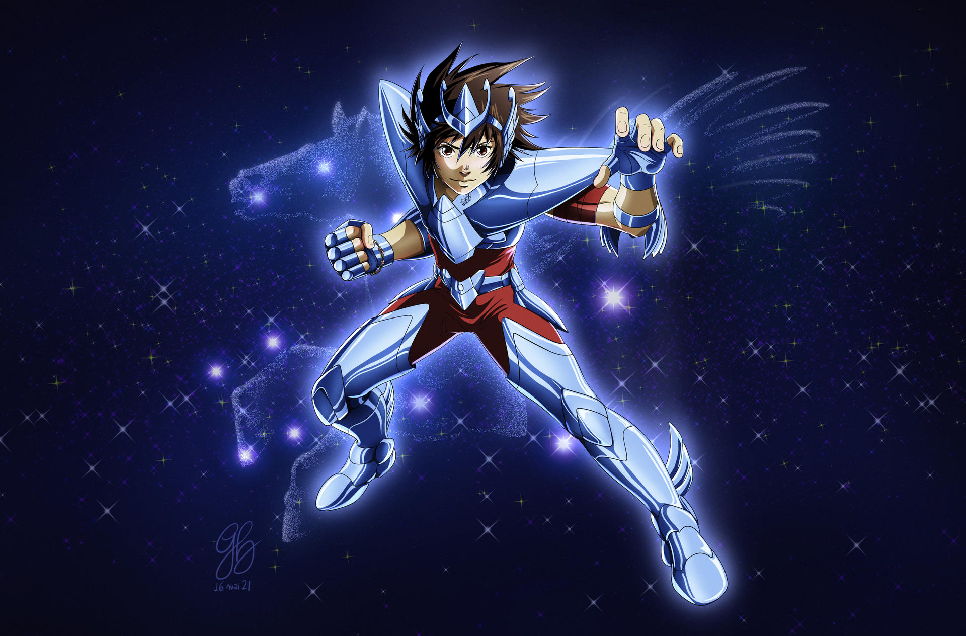 Pegasus Tenma by psyai on DeviantArt